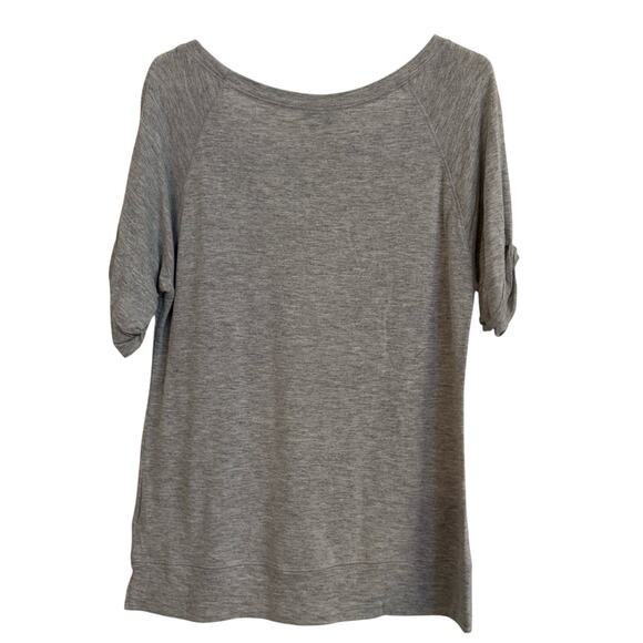 Y2K Bebe Women’s Short Sleeve Crystal Logo T Shirt Size M Soft Comfy Relaxed Fit - Picture 2 of 6